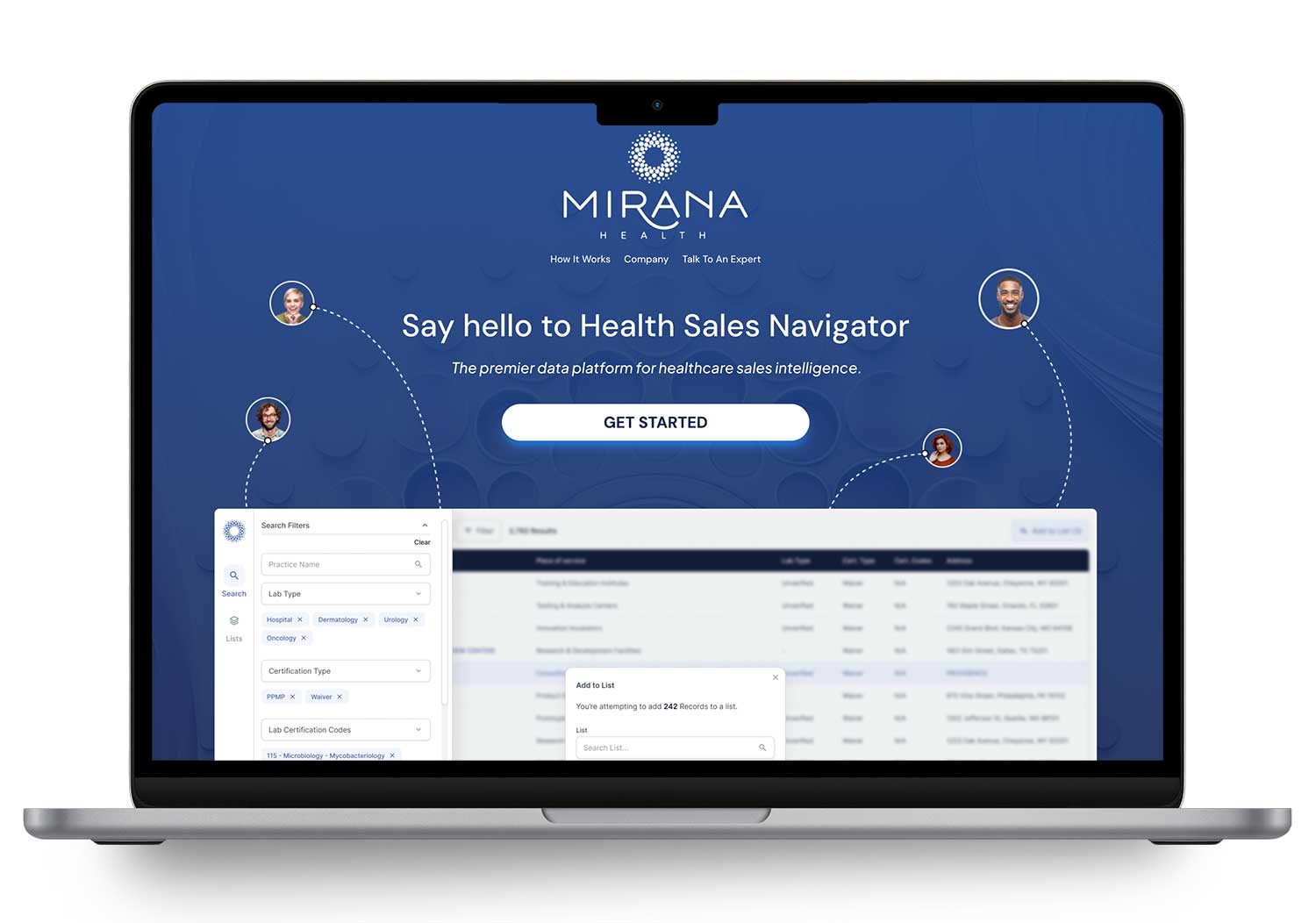 Mirana Health — Health Sales Navigator